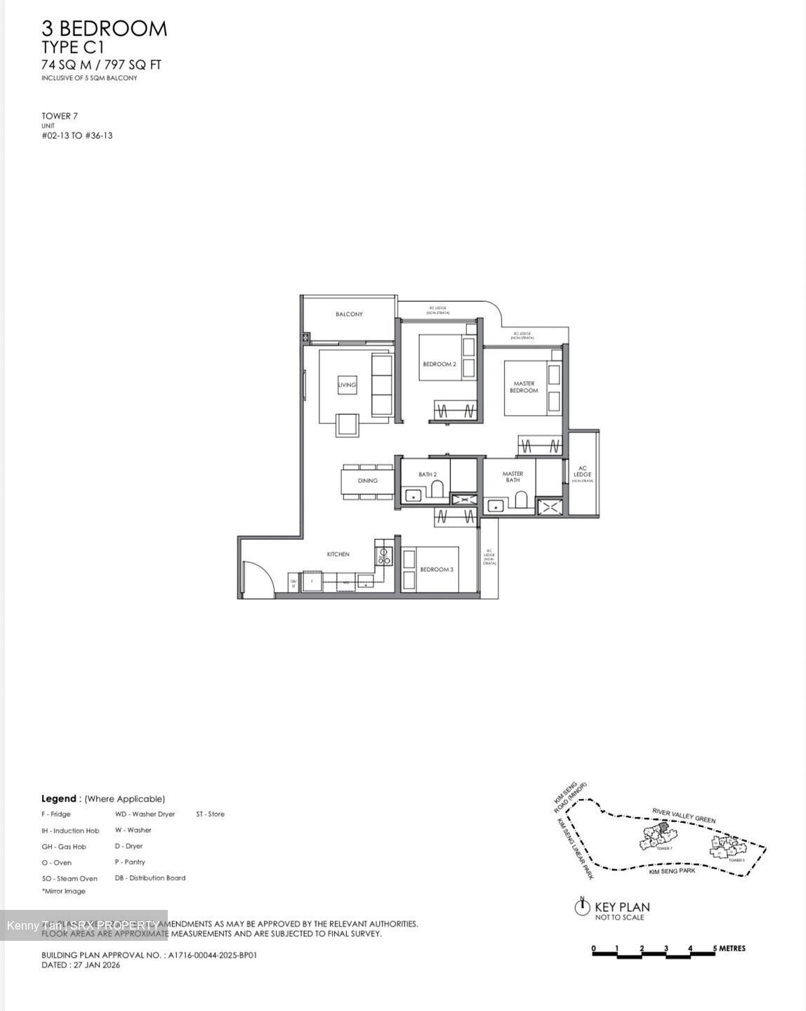River Modern (D9), Apartment #527506111